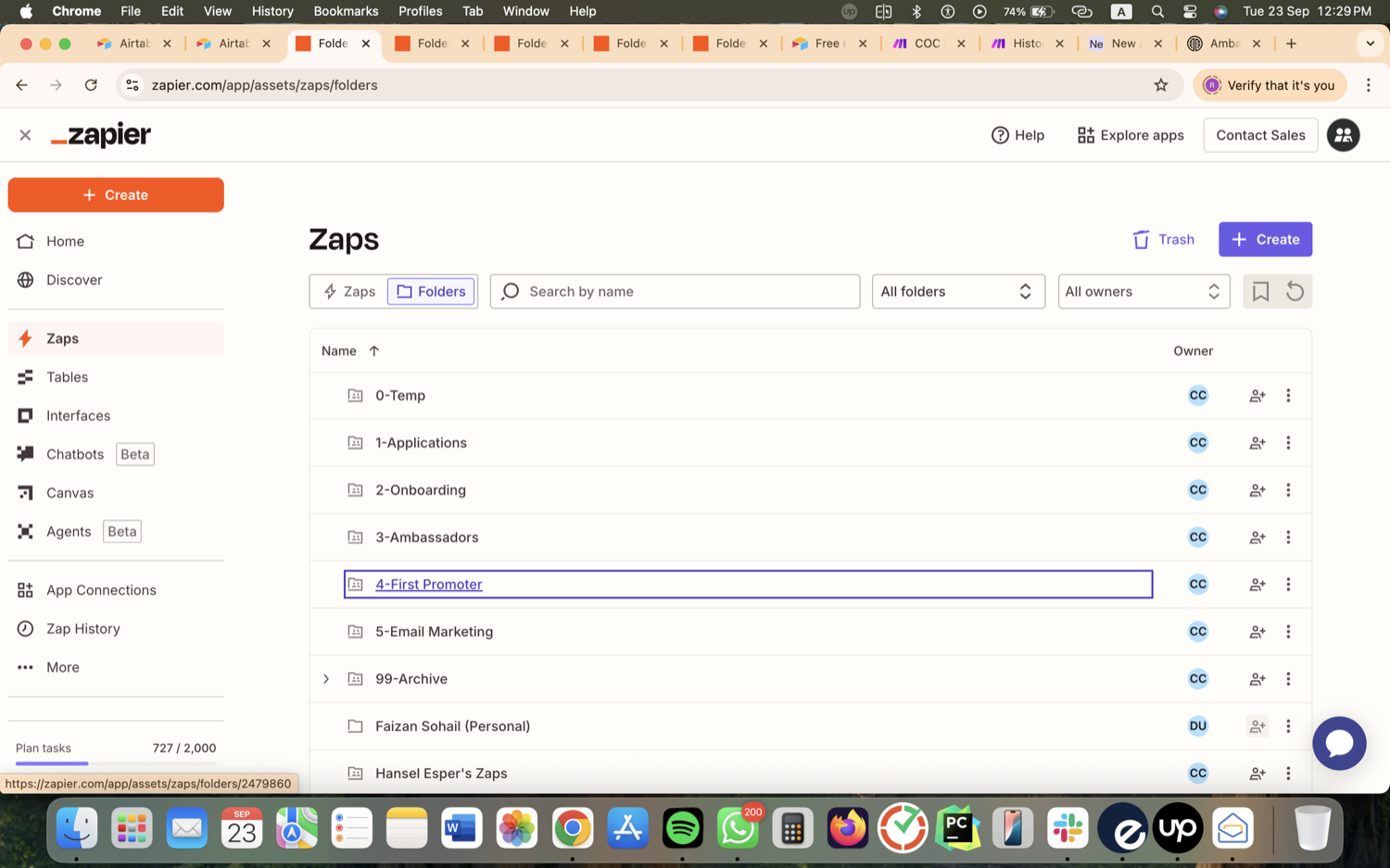 Creator Ambassador Program Ops - Airtable, Make.com & Zapier screenshot 16